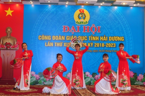 Đại hội Công đoàn Giáo dục Hải Dương khóa XIX, nhiệm kỳ 2018- 2023